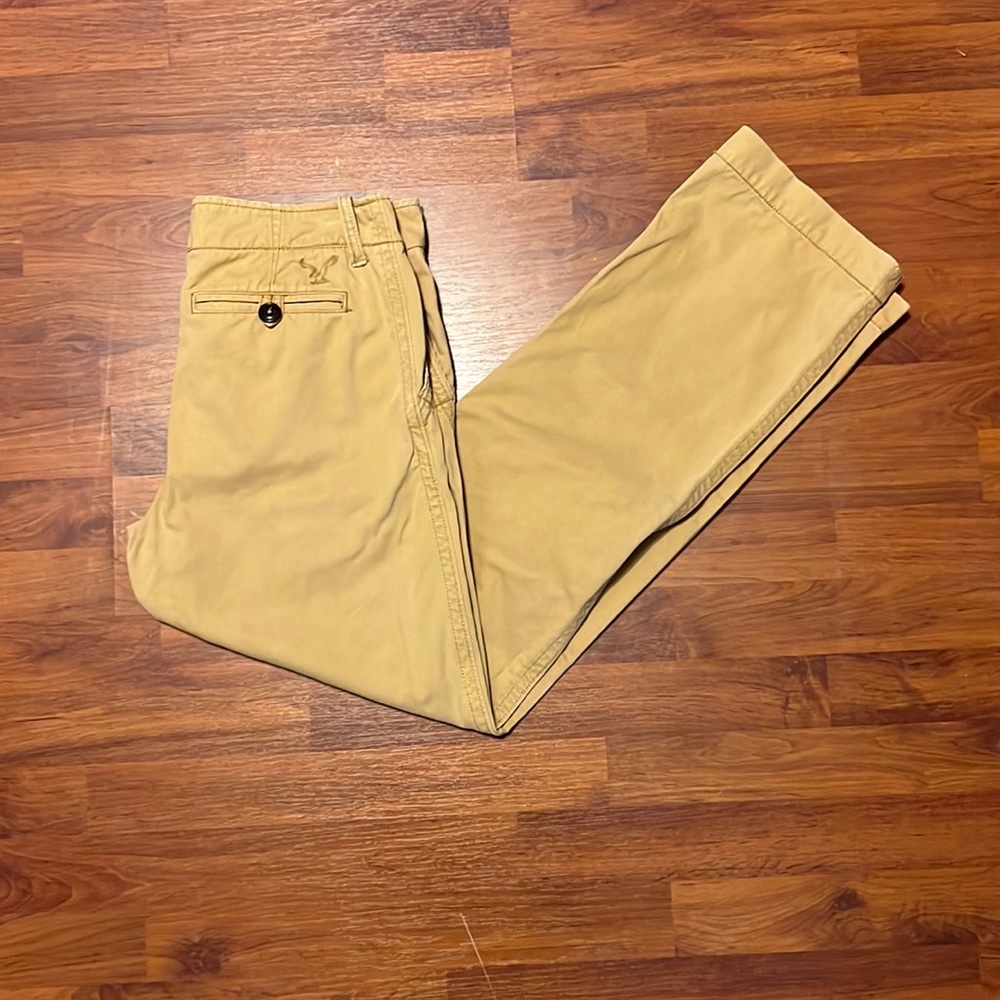 Mens American Eagle Khaki Chino 30